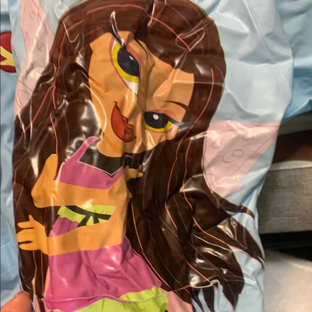 Blue Disney Raincoat with Character Print - Picture 3 of 6